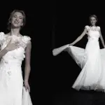La sposa Anna Ceruti, una donna sobria, elegante e moderna.
